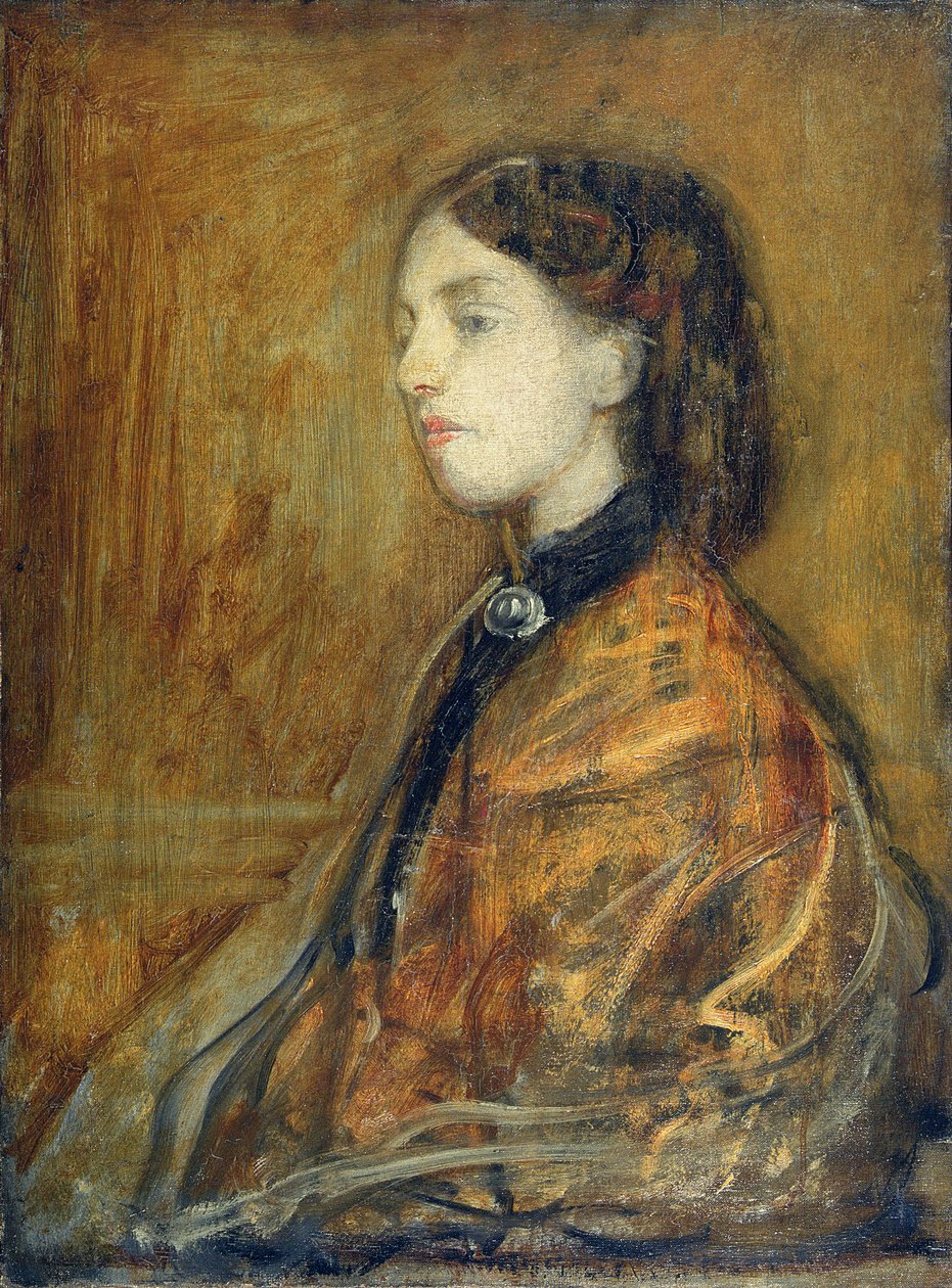 Gwen John (1876-1939) (olja på duk) av Ambrose McEvoy