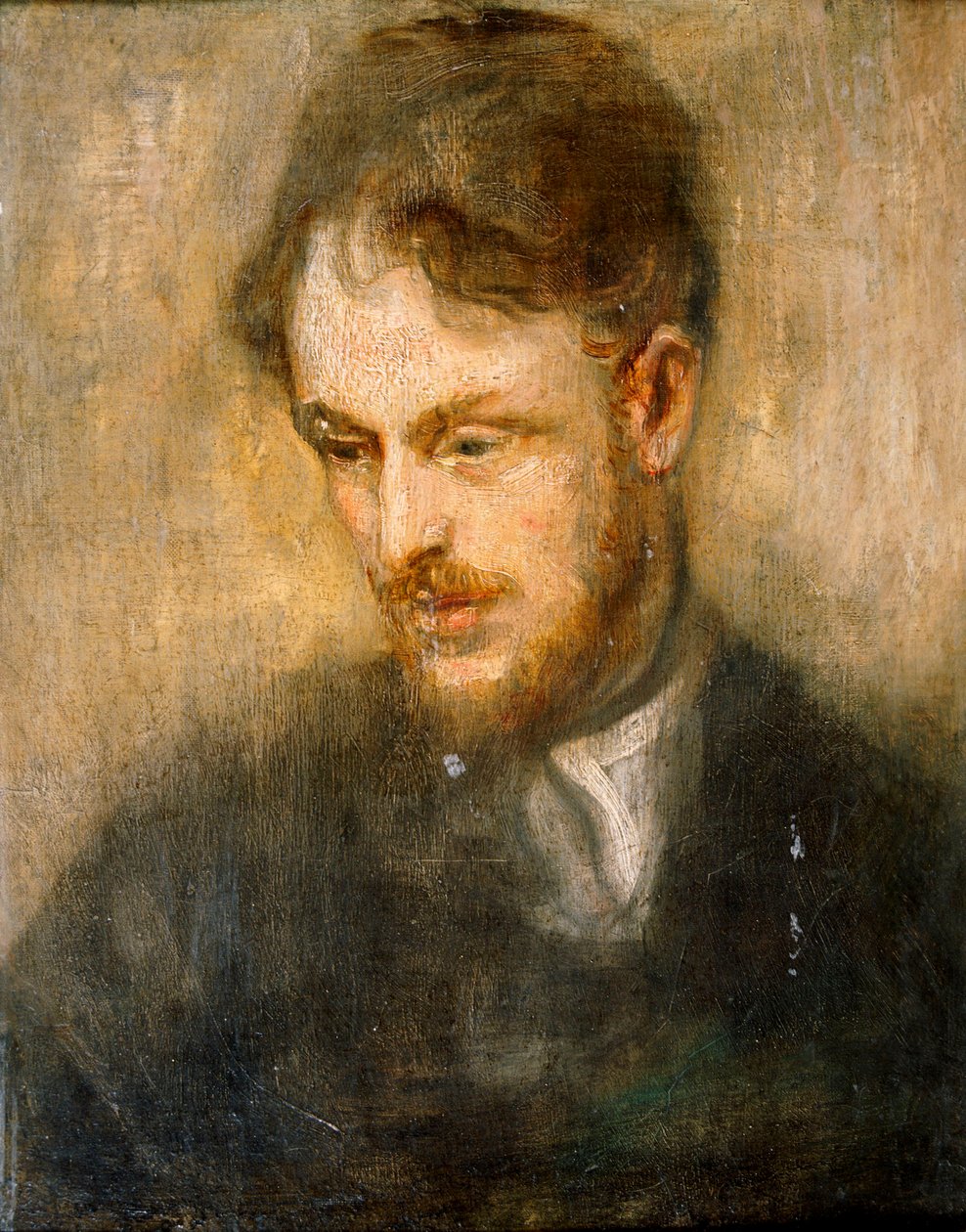 Porträtt av Augustus John av Ambrose McEvoy