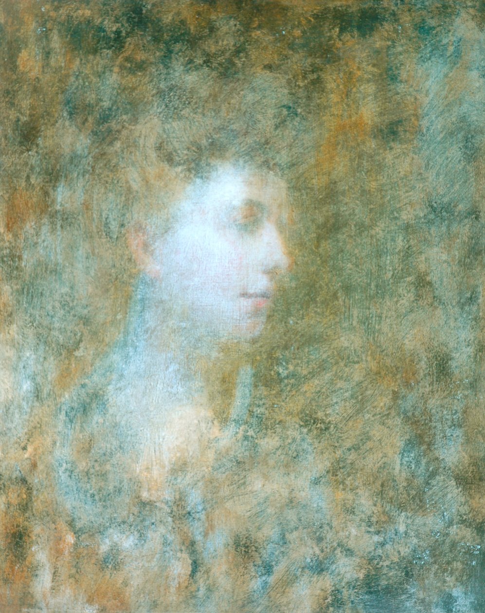 Skiss till porträttet av Viscountess Chilston av Ambrose McEvoy