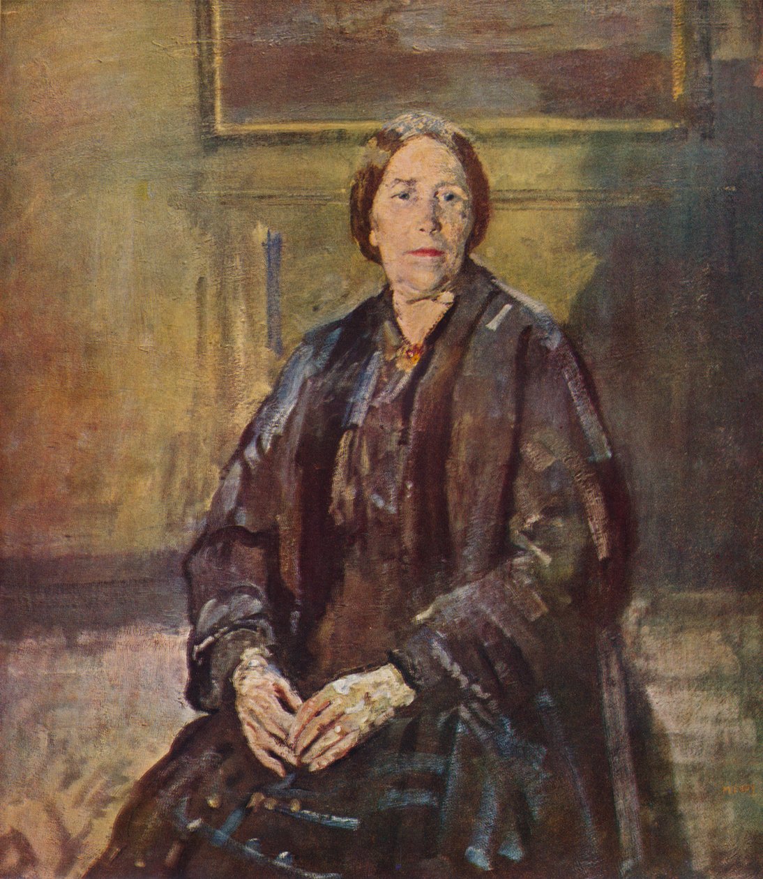 Konstnärernas mamma, 1935 av Ambrose McEvoy