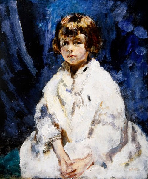 "Tink", Miss Joan Claudia Johnson (olja på duk) av Ambrose McEvoy