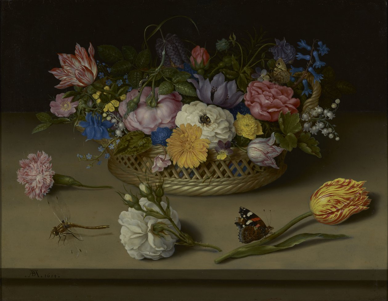 Flower Still Life av Ambrosius the Elder Bosschaert