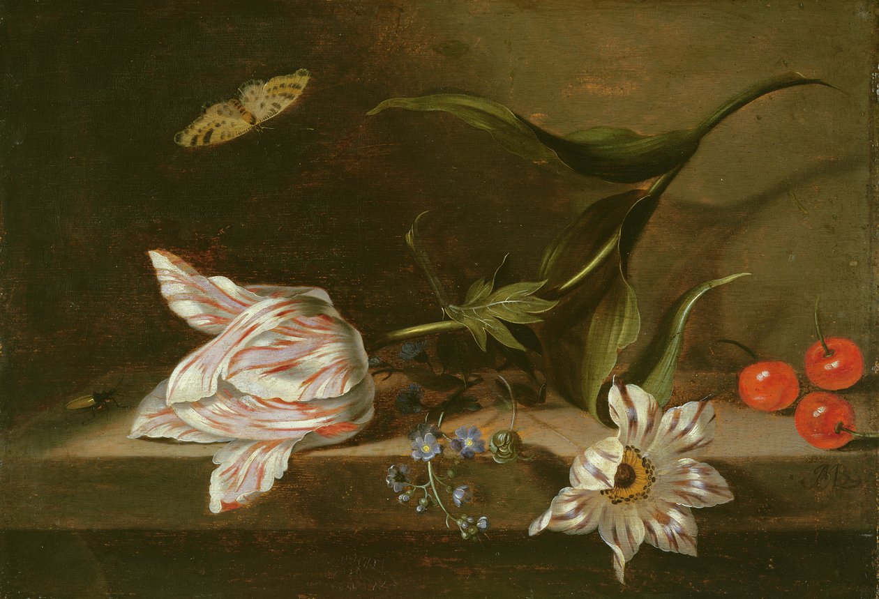 Blomsterarrangemang av Ambrosius the Younger Bosschaert