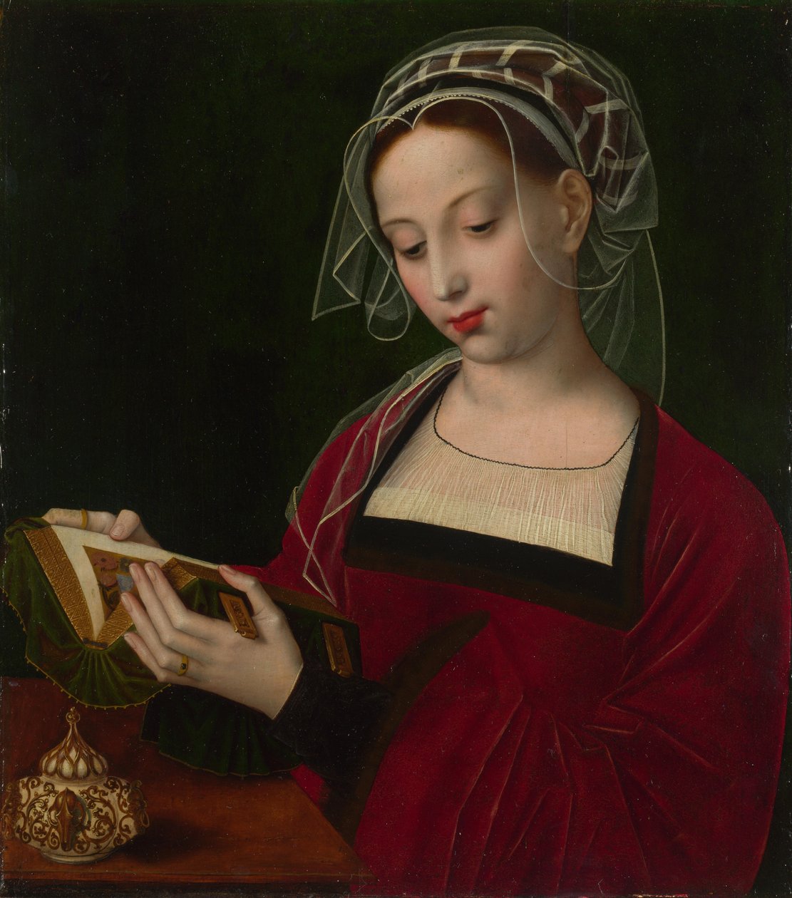 Mary Magdalena Reading, ca. 1525 av Ambrosius Benson