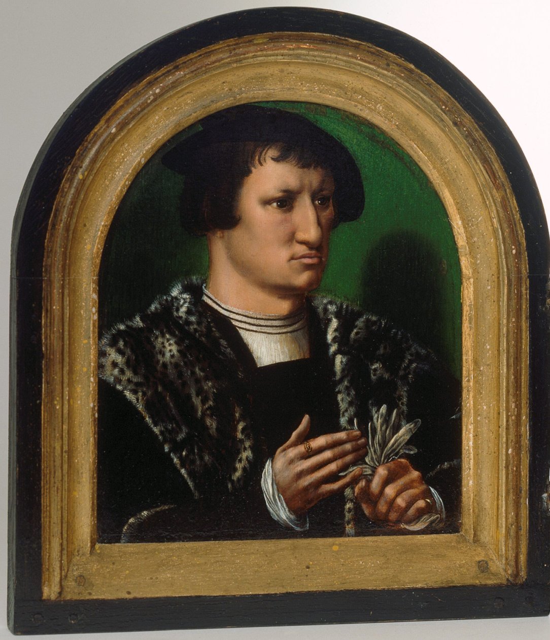 Porträtt av Cornelius Duplicius de Scheppere och hans fru Elizabeth Donche av Ambrosius Benson