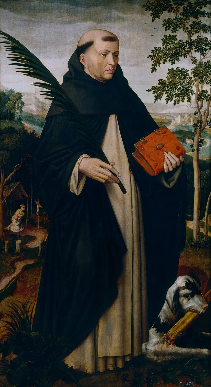Sankt Dominikus av Guzman av Ambrosius Benson
