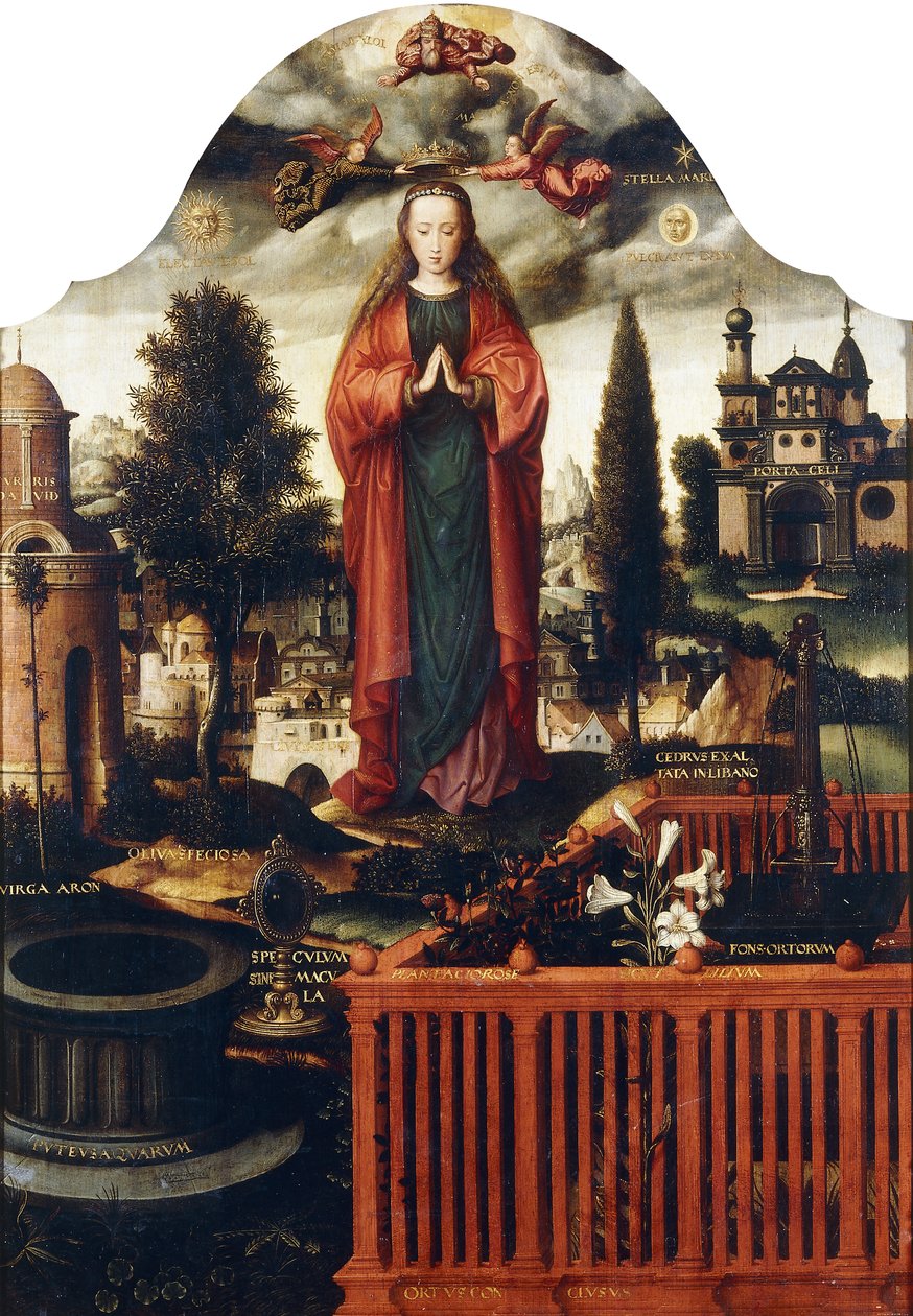 Den obefläckade avlelsen, av Ambrosius Benson