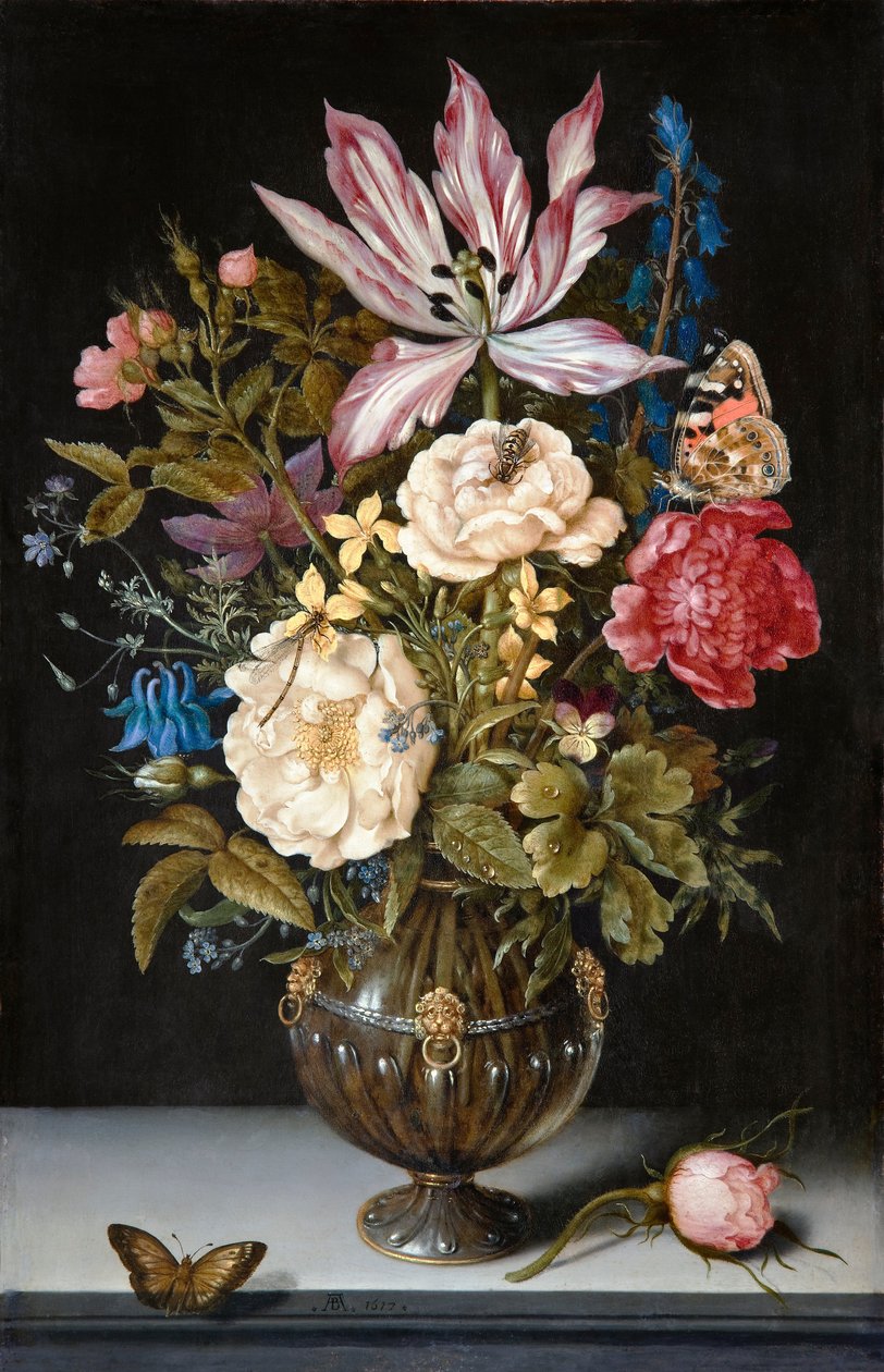 Stilleben med blommor av Ambrosius Bosschaert