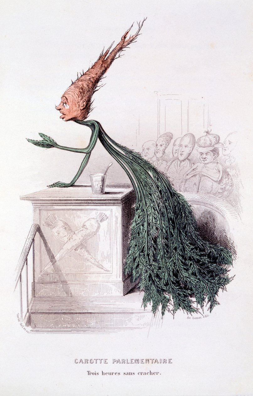 Parlamentets morot, illustration från "L