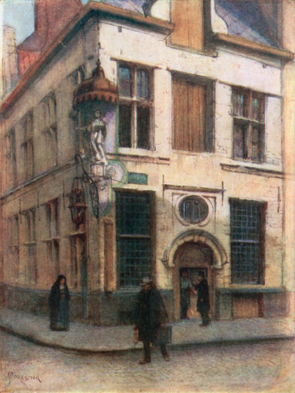 Gamla hus i Rue de l