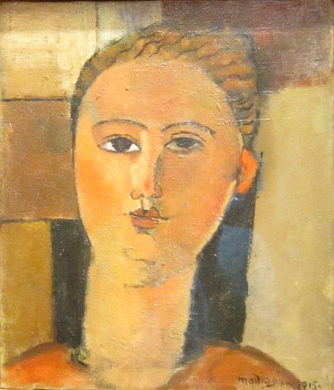  Fille rousse  av Amedeo Modigliani