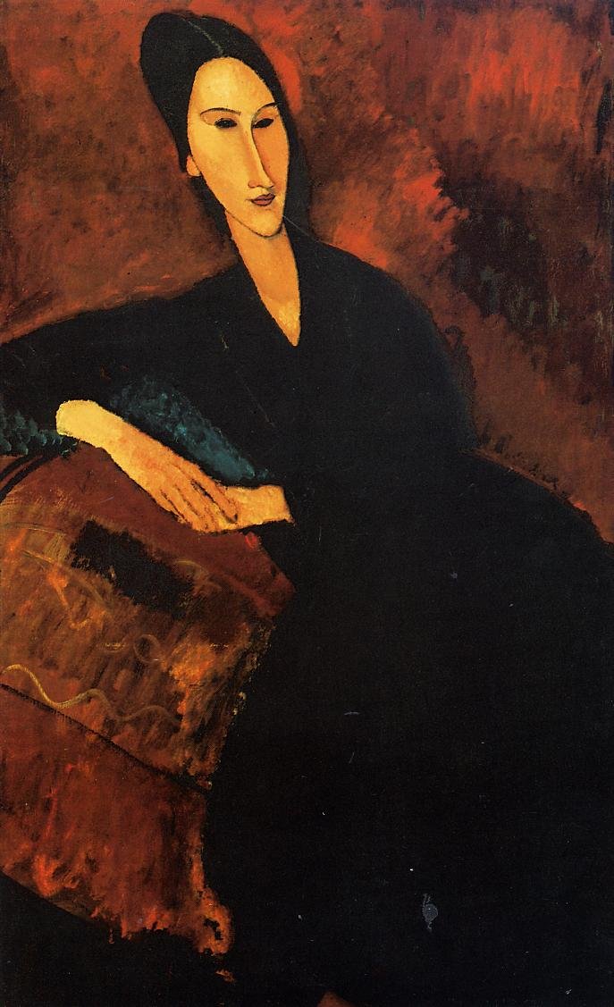 Anna Zborowska  av Amedeo Modigliani