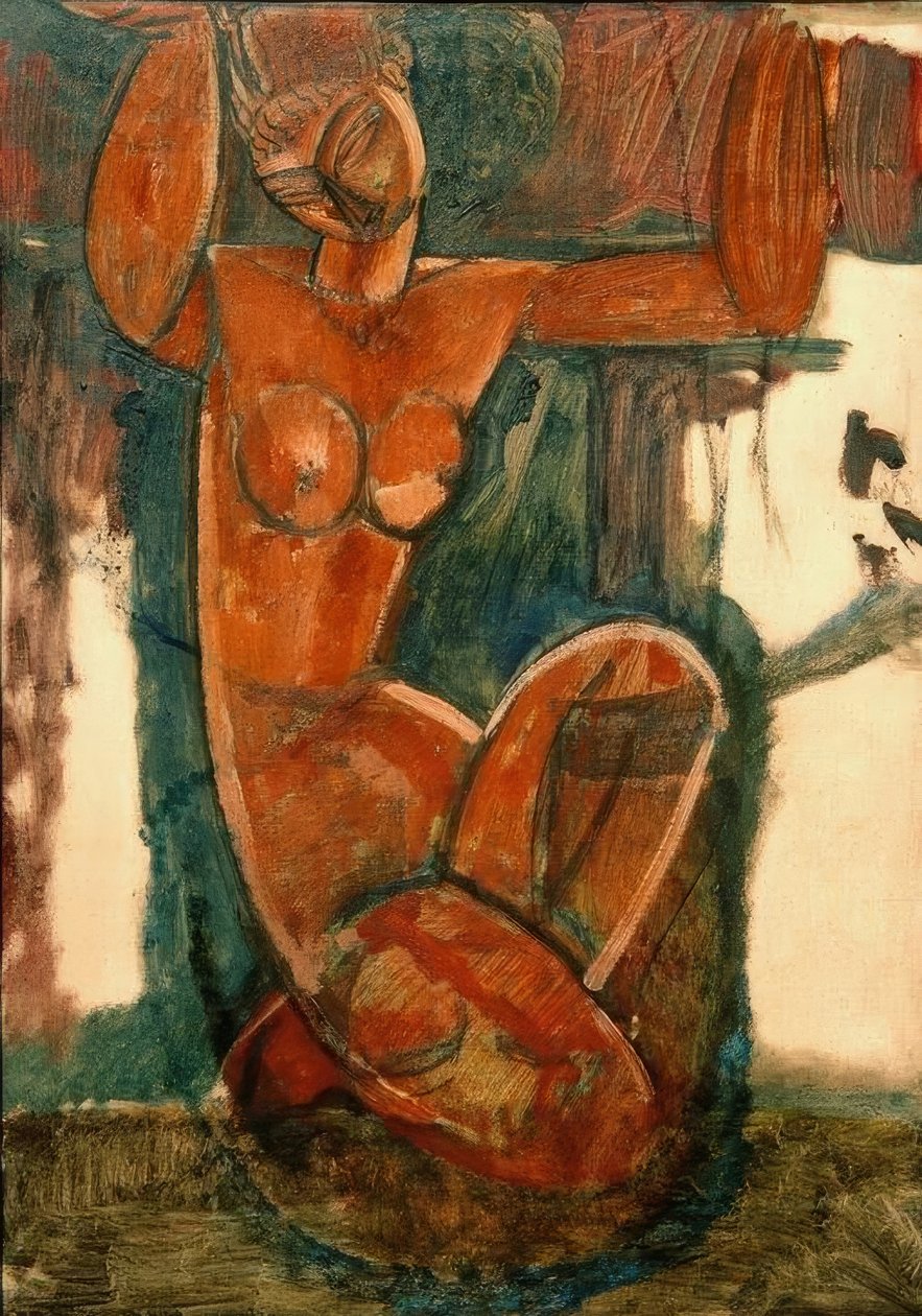 Cariatide av Amedeo Modigliani