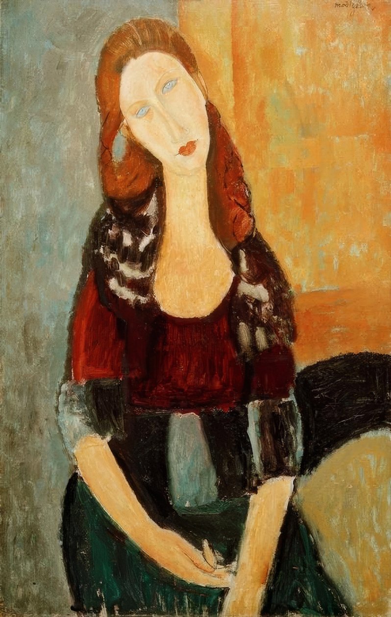 Jeanne Hébuterne satt av Amedeo Modigliani