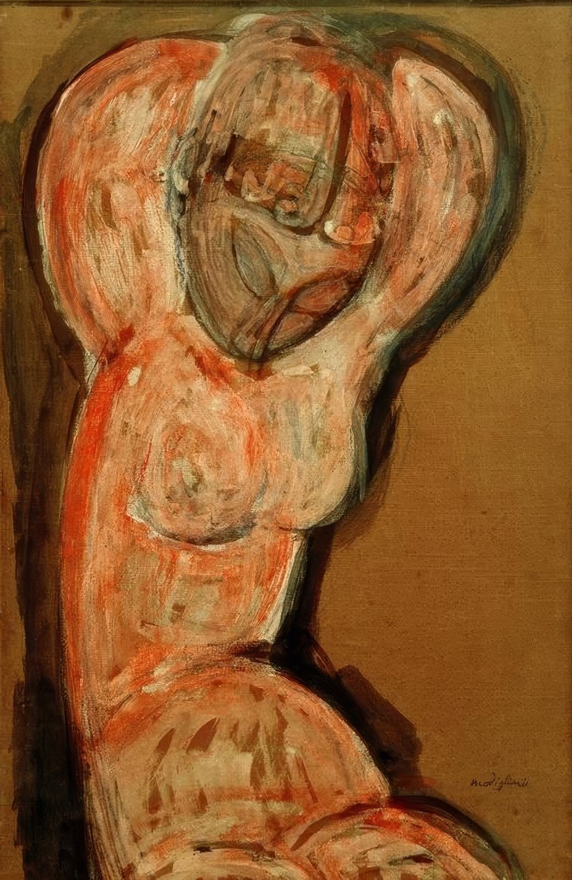 arbetsschema av Amedeo Modigliani