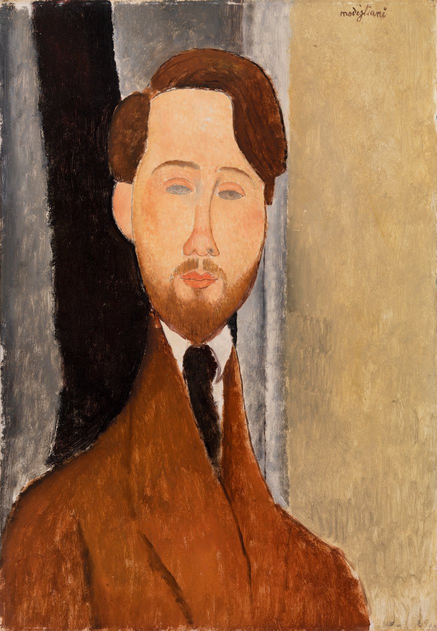 Léopold Zborowksi av Amedeo Modigliani