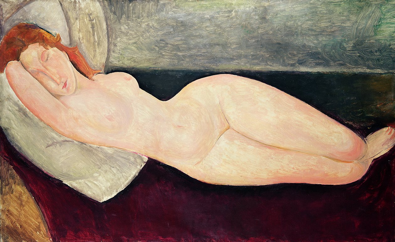 Naken nr 1 av Amedeo Modigliani