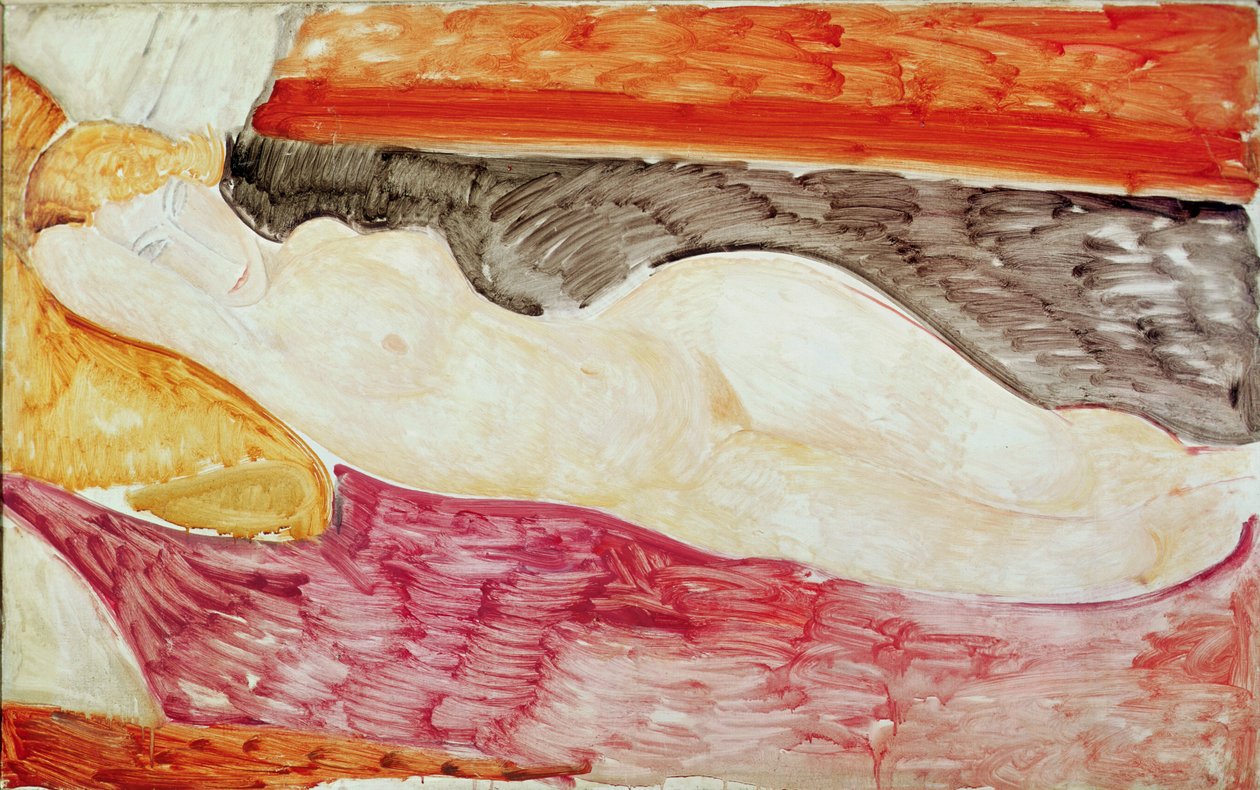 Liggande naken av Amedeo Modigliani