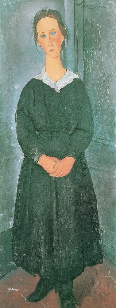 The Servant Girl av Amedeo Modigliani