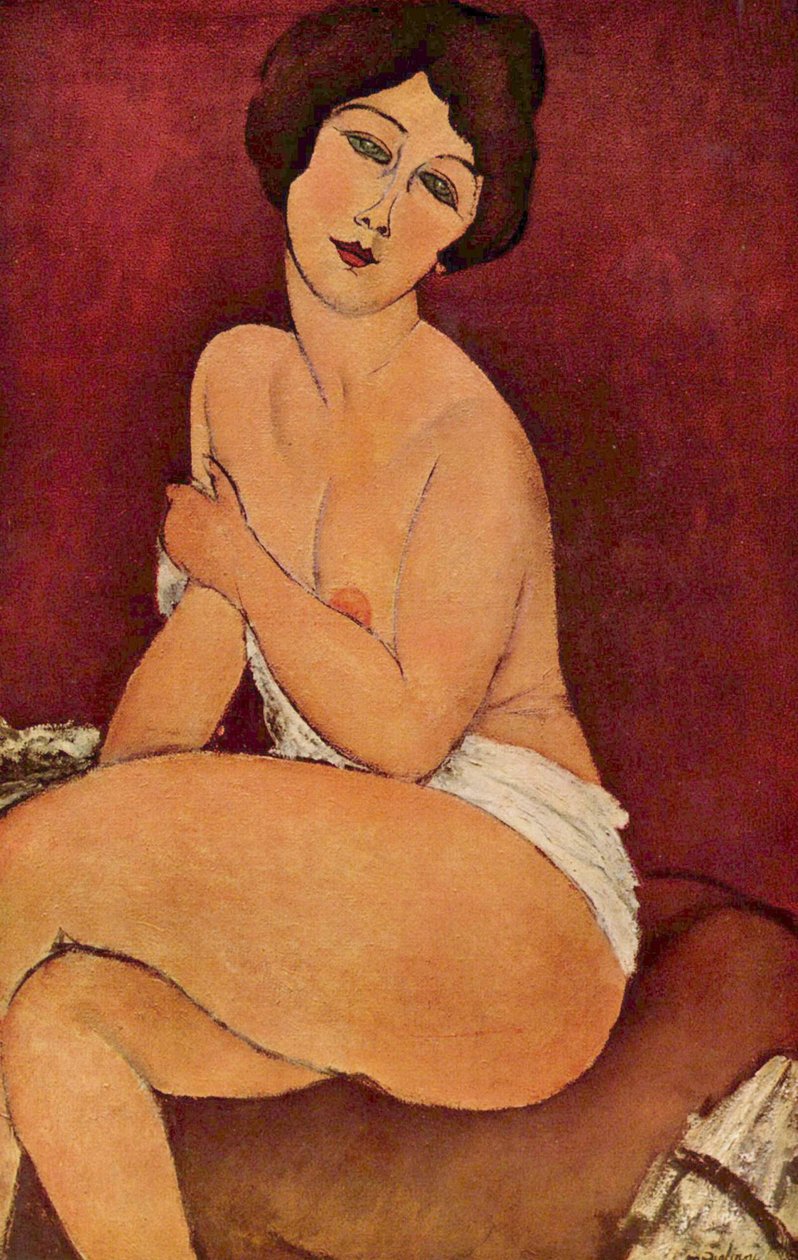 Weiblicher Akt     av Amedeo Modigliani