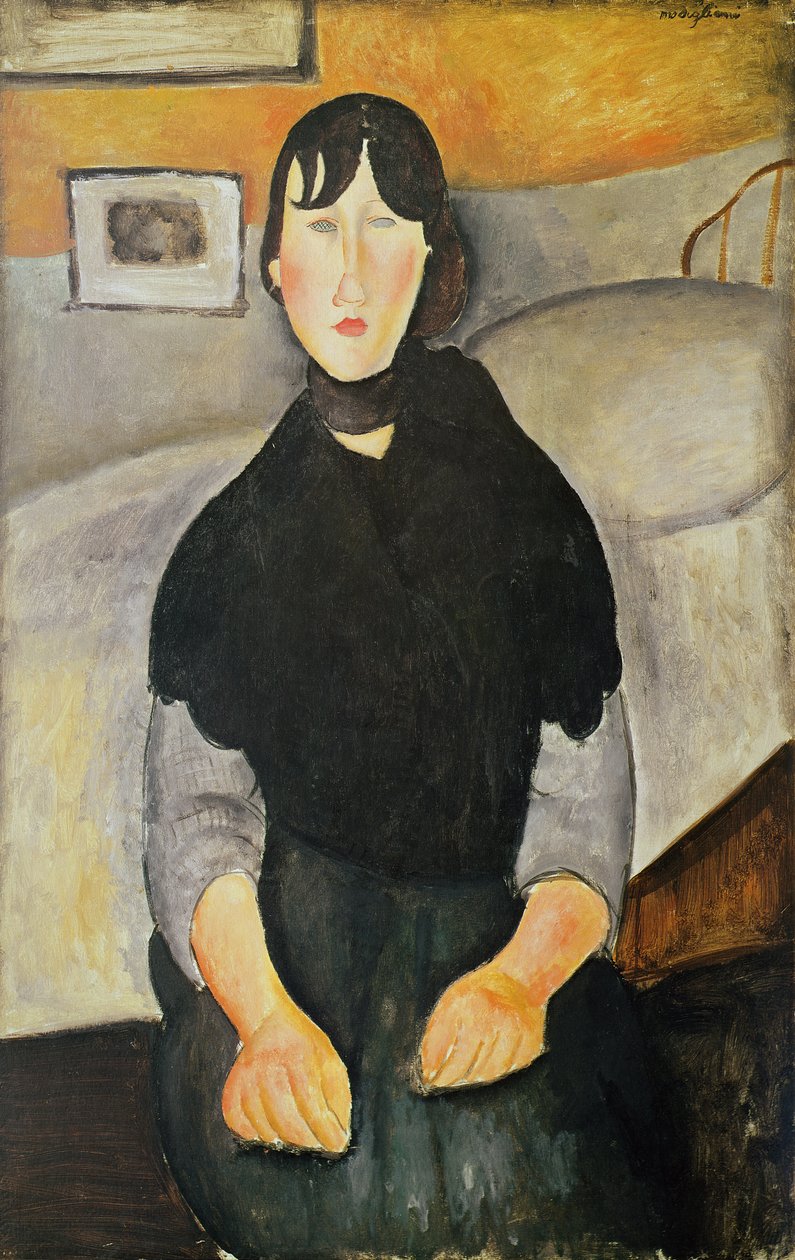 Folkets ung kvinna av Amedeo Modigliani