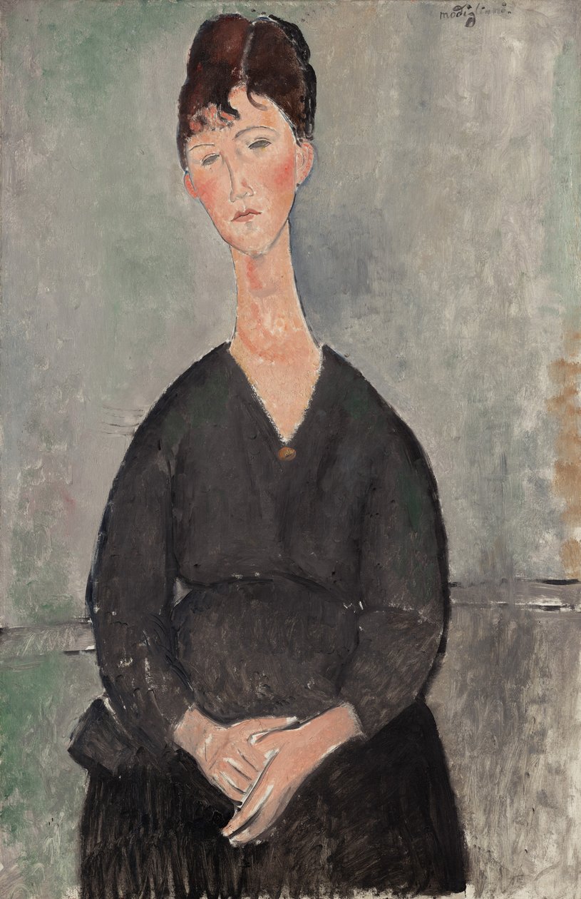 Café Singer av Amedeo Modigliani