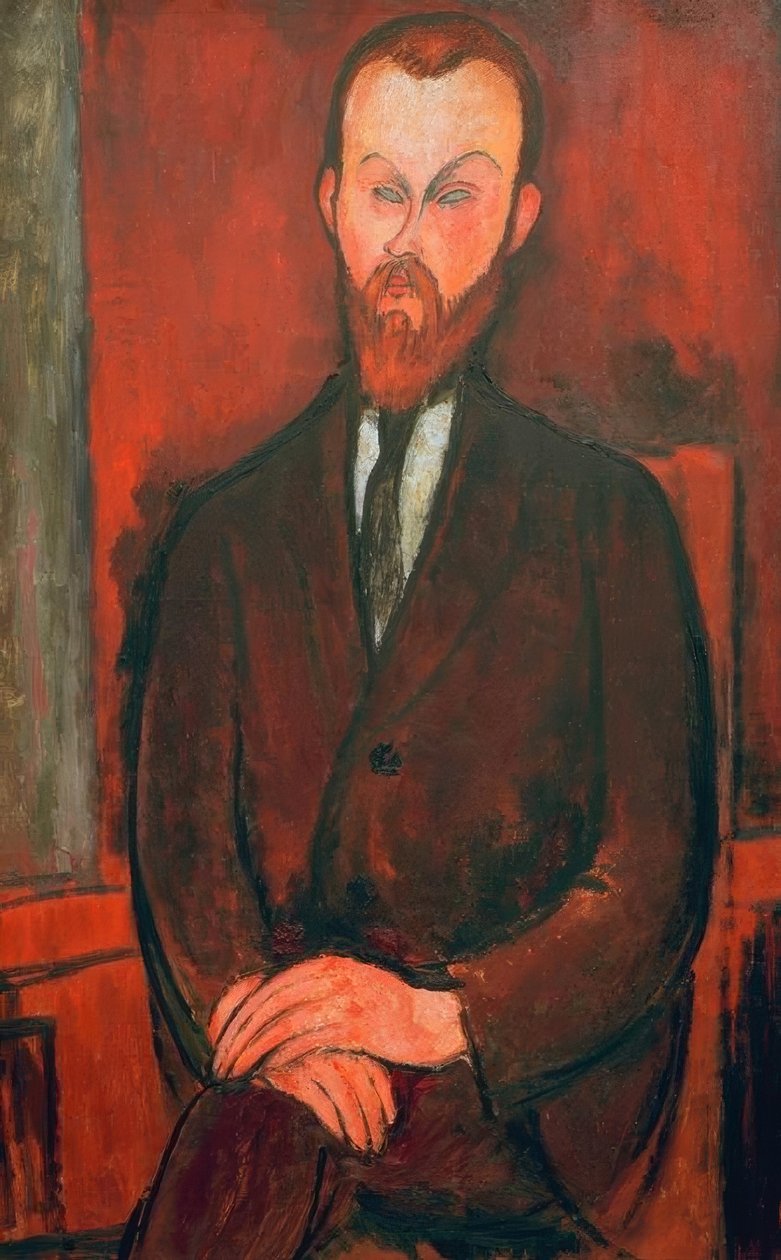 Greve Wielhorski av Amedeo Modigliani