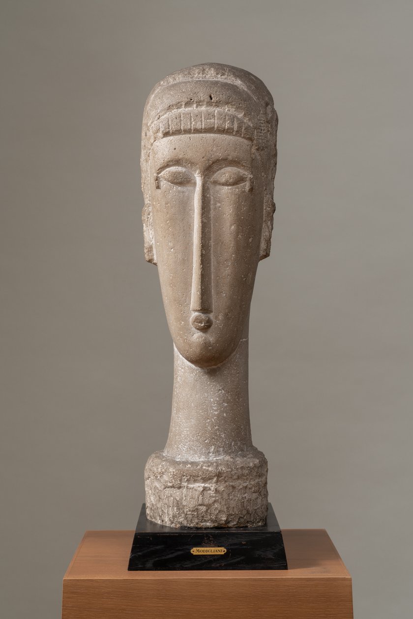 Huvud av Amedeo Modigliani