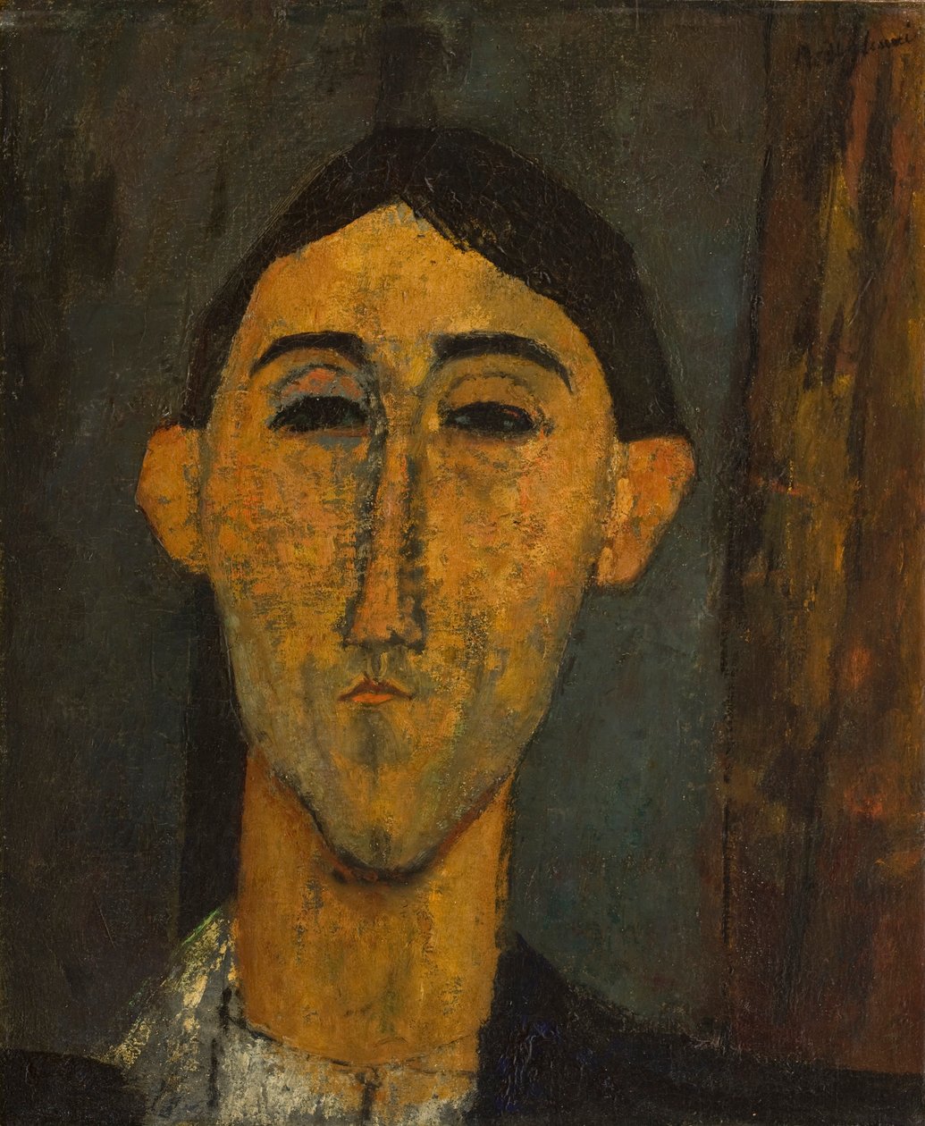 Head of a Man, ca 1915-16 av Amedeo Modigliani