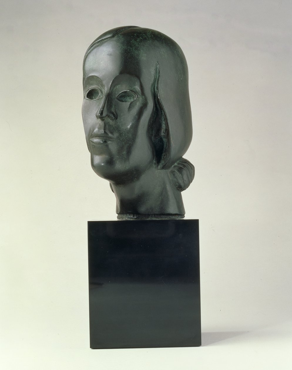 Huvudet av en kvinna av Amedeo Modigliani