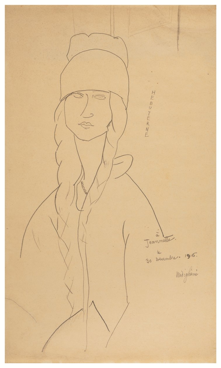 Jeanne Hébuterne av Amedeo Modigliani