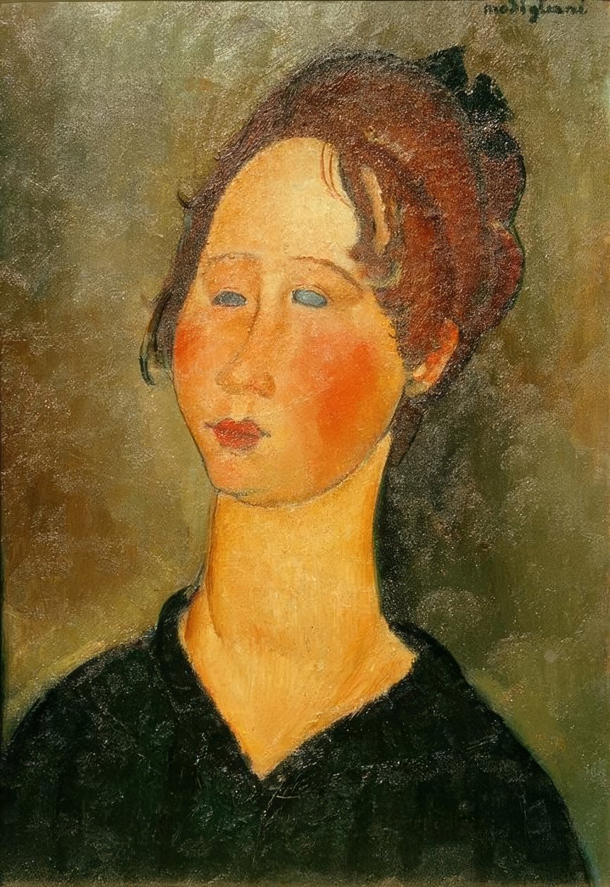 Den burgundiska av Amedeo Modigliani