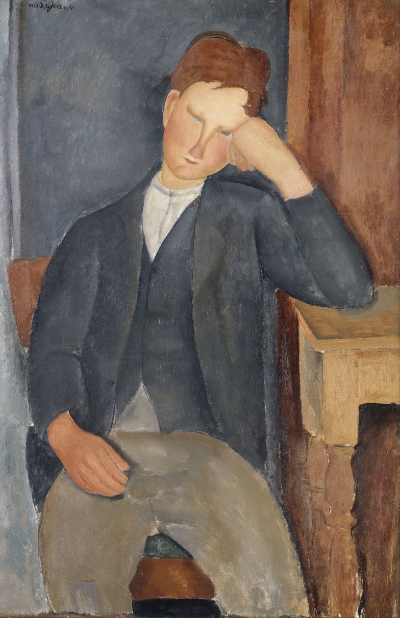 Den unge lärlingen av Amedeo Modigliani