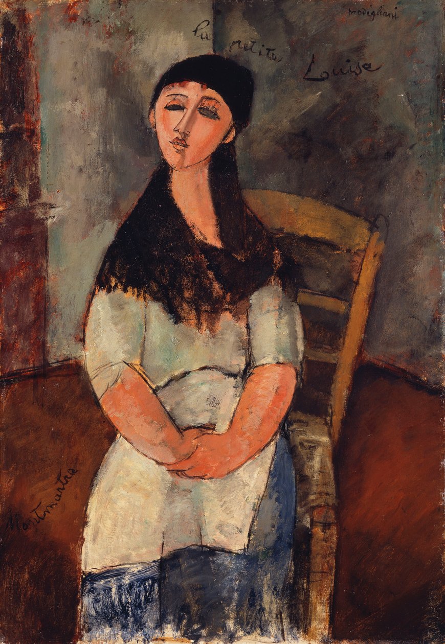 Lilla Louise, 1915 av Amedeo Modigliani