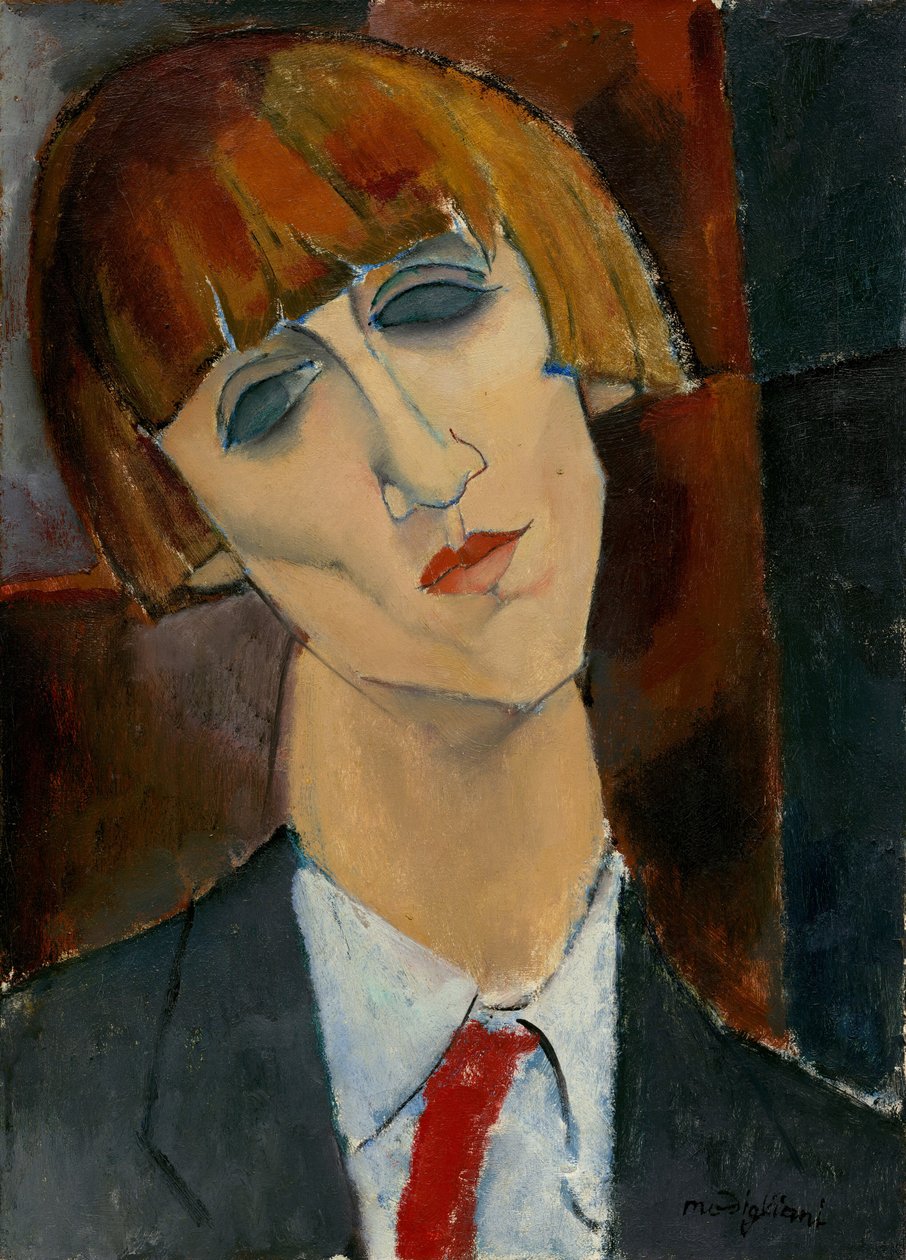Madame Kisling, ca. 1917 (olja på duk) av Amedeo Modigliani