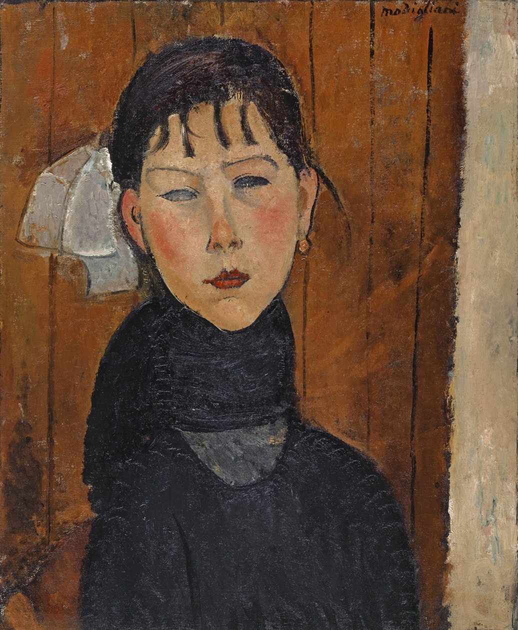 Marie (Marie, folkets dotter), 1918 av Amedeo Modigliani