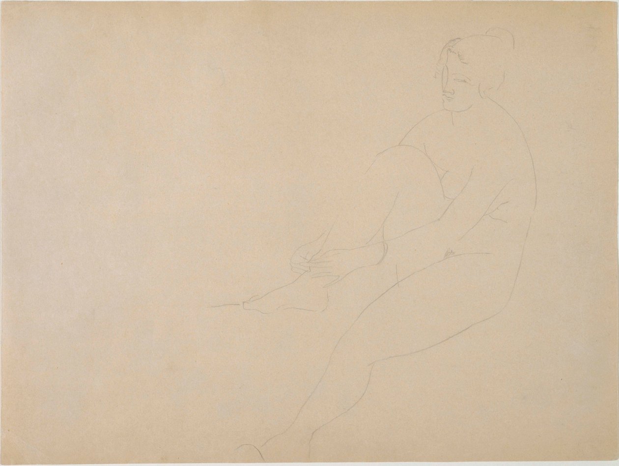 Naken av Amedeo Modigliani