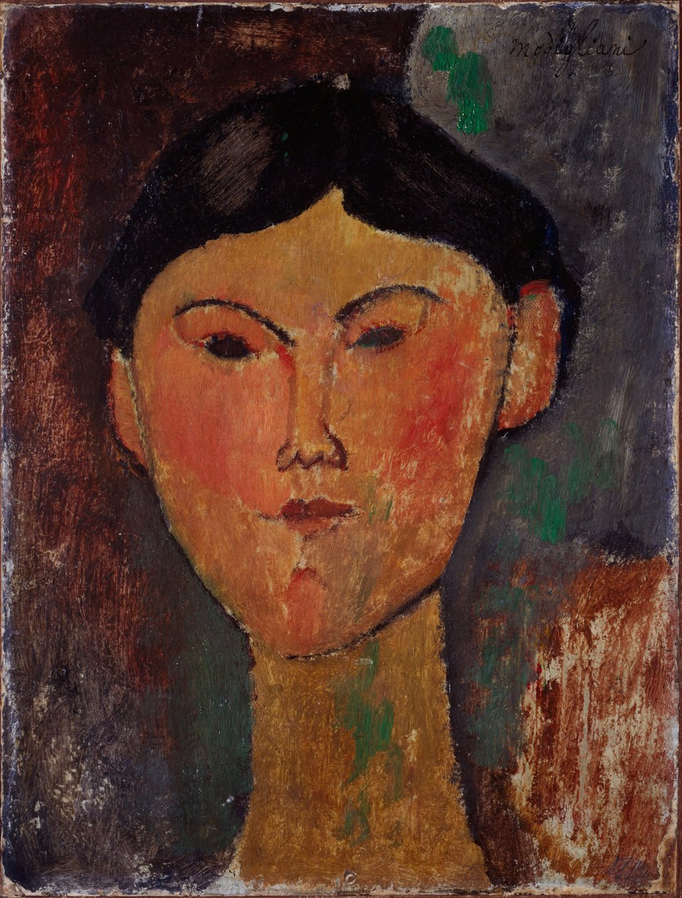 Porträtt av Beatrice Hastings av Amedeo Modigliani