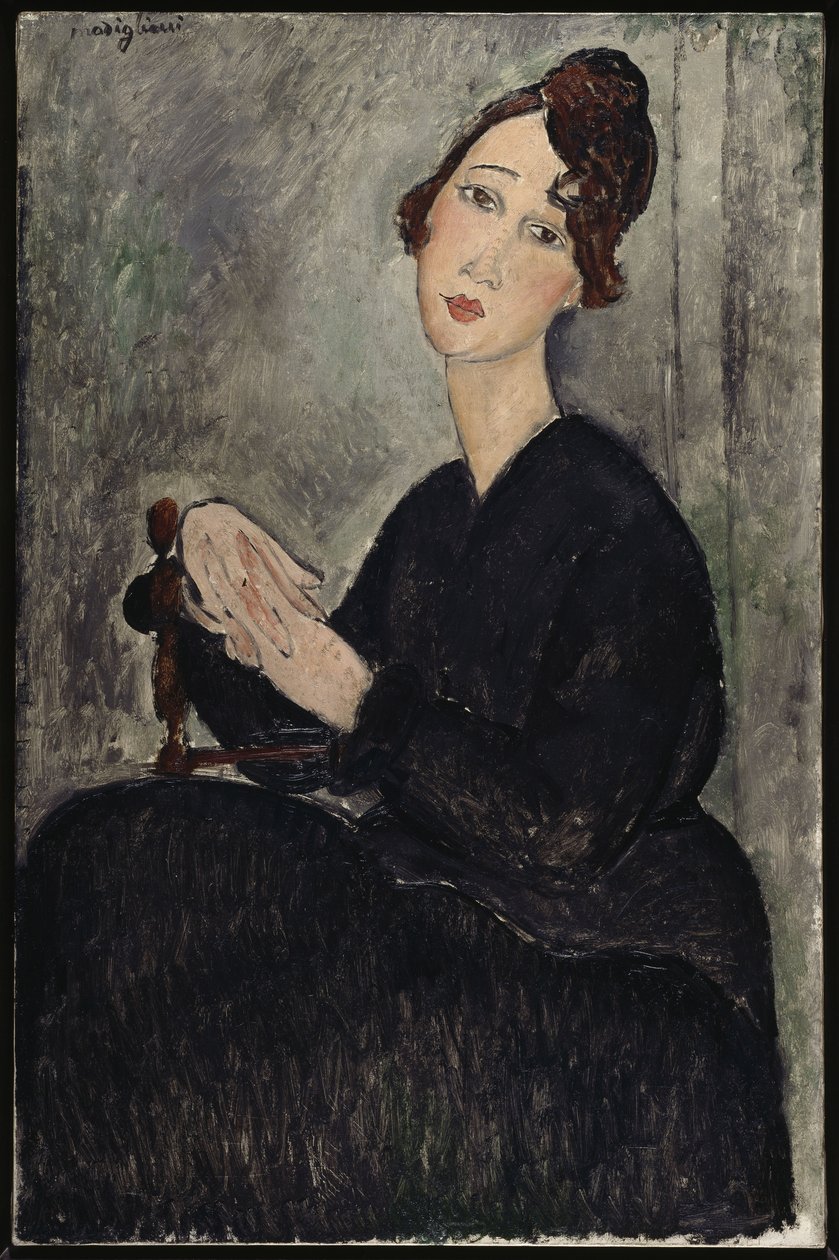 Porträtt av Dèdie, 1918 av Amedeo Modigliani