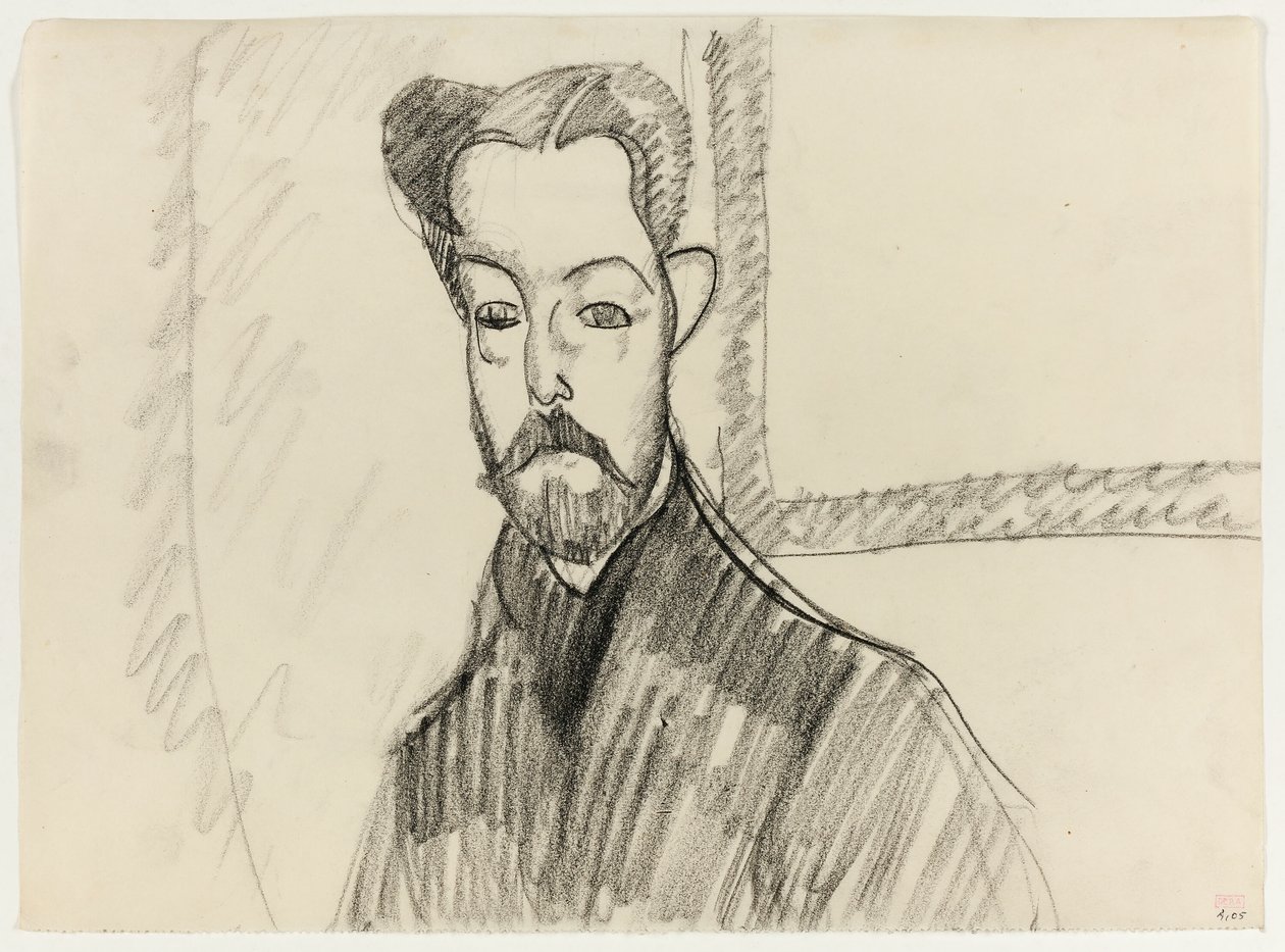 Porträtt av Paul Alexandre av Amedeo Modigliani