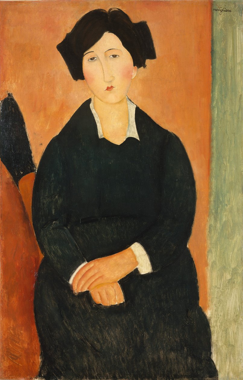 Den italienska kvinnan, 1917 av Amedeo Modigliani