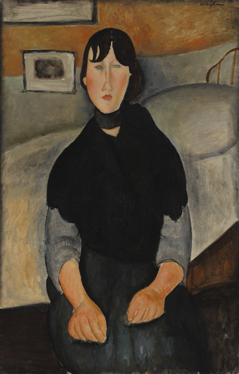 Ung kvinna av folket av Amedeo Modigliani