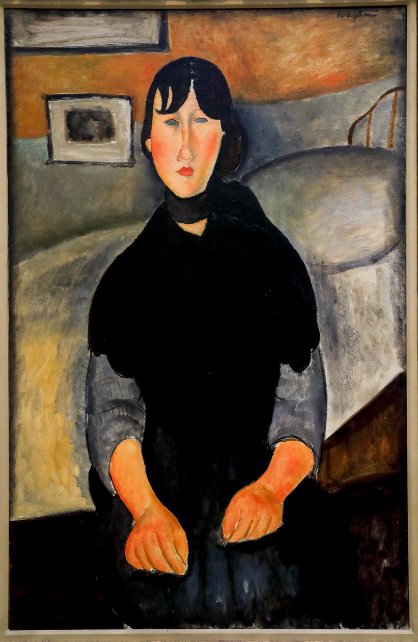 Ung kvinna av folket av Amedeo Modigliani