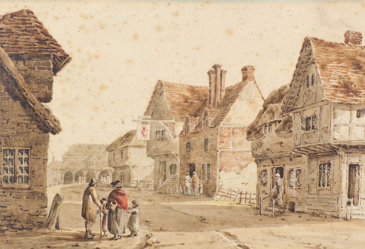 Wingham, ca 1803 (akvarell) av Amelia Long