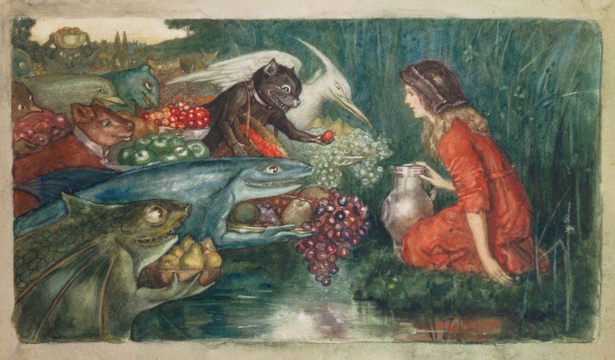 Goblin Harvest, ca 1910 av Amelia M. Bowerley or Bauerle
