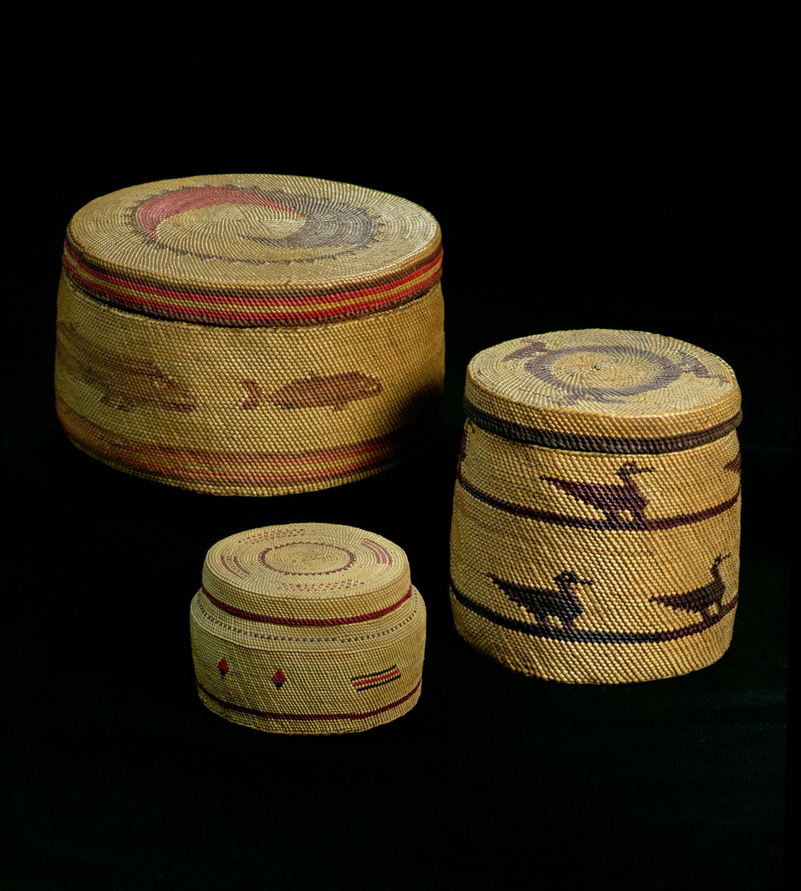 Tre korgar, Nootka Culture av American