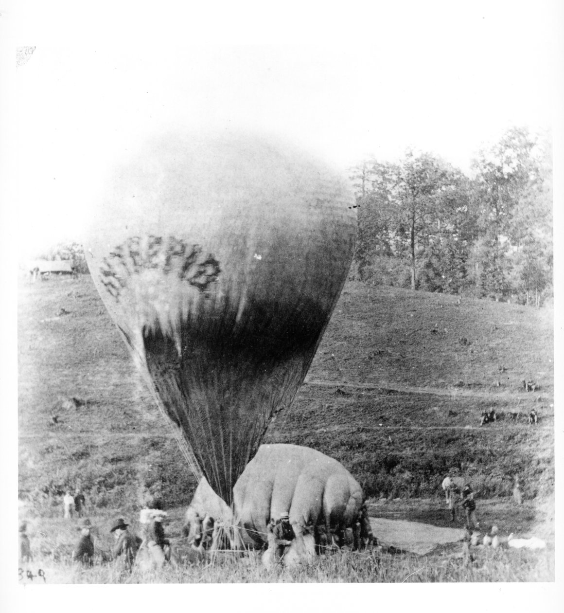 Ballong nära Gaines Mill, Virginia, 1862 av American Photographer