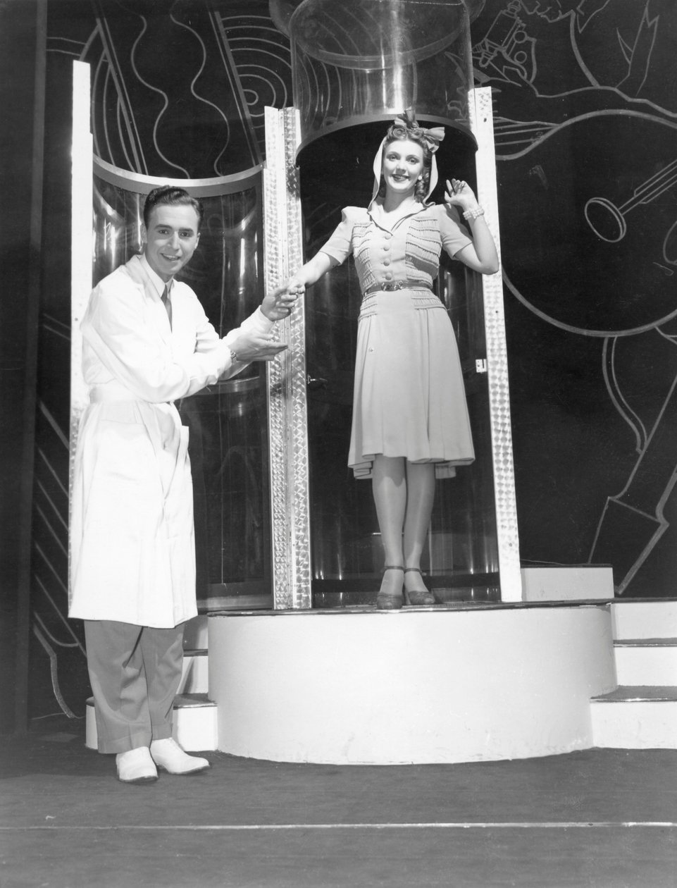 Demonstrationer, New York Worlds Fair, 1939 av American Photographer