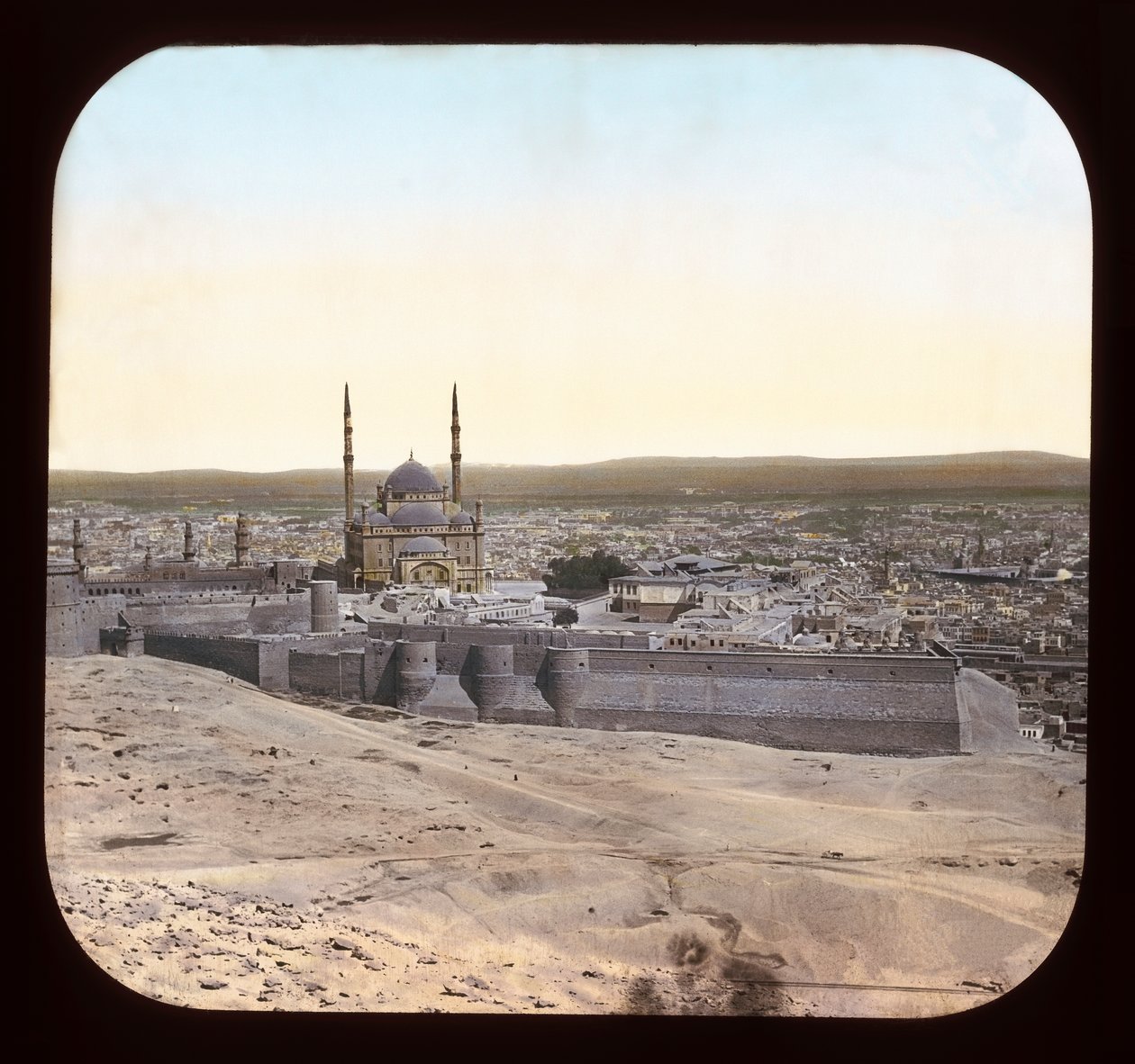 Egypten - Kairo från Mokattam Hills (lanternrutschbana) av American Photographer