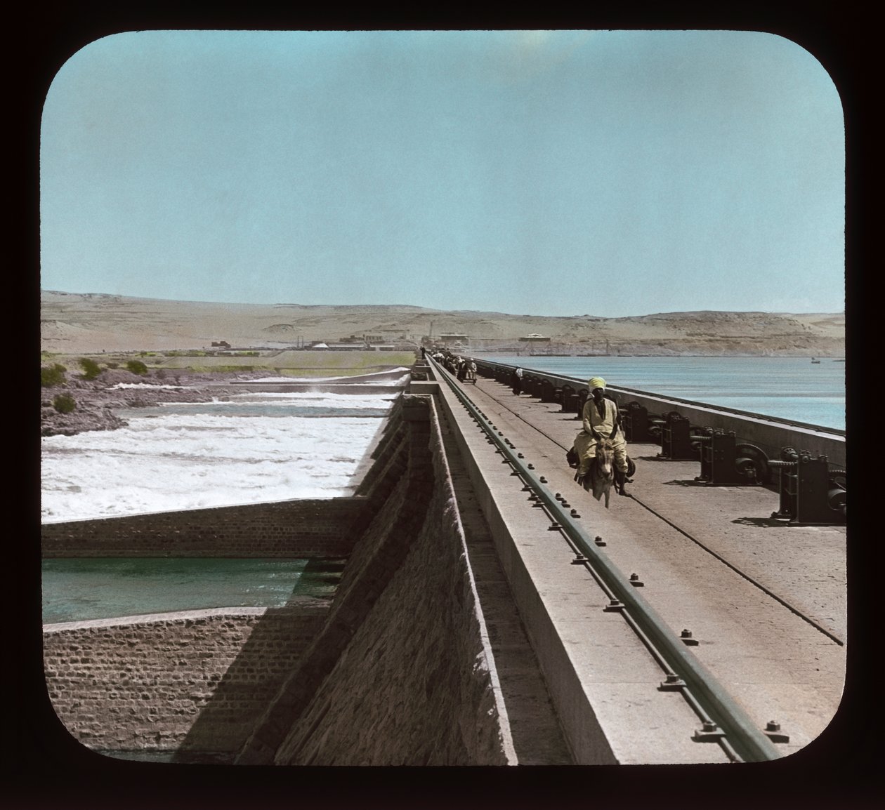 Egypten - Stora Nildammen, vid den första grå starren (lanternrutschbanan) av American Photographer